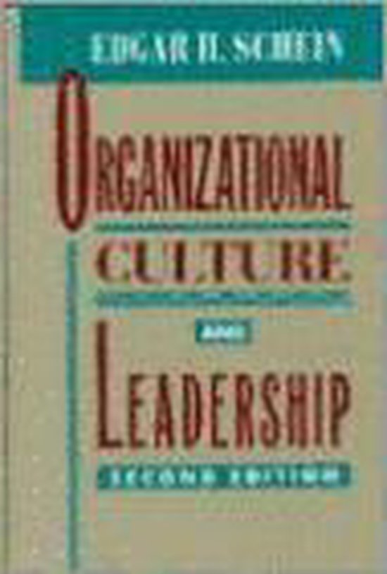 Organizational Culture and Leadership