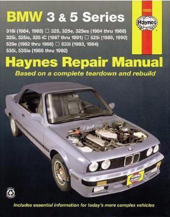 Bmw 3 and 5 Series Automotive Repair Manual