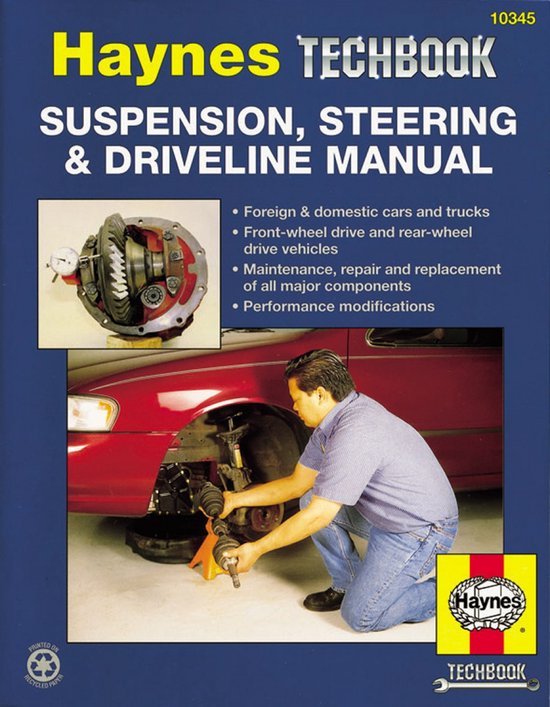 Suspension, Steering And Driveline Manual