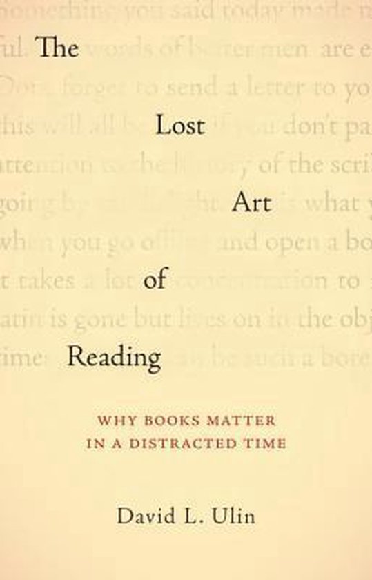 The Lost Art of Reading