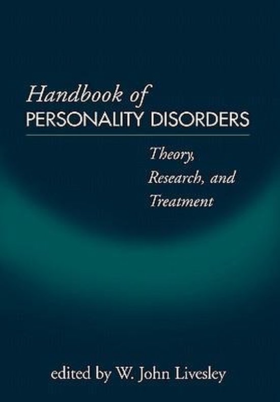 Handbook of Personality Disorders