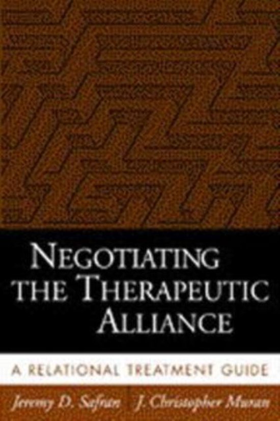 Negotiating the Therapeutic Alliance