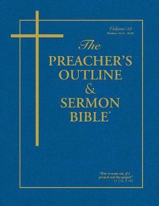 Preacher's Outline & Sermon Bible-KJV- Preacher's Outline & Sermon Bible-KJV-Matthew 2