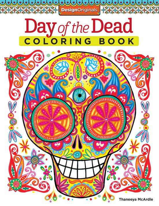 Day Of The Dead Coloring Book