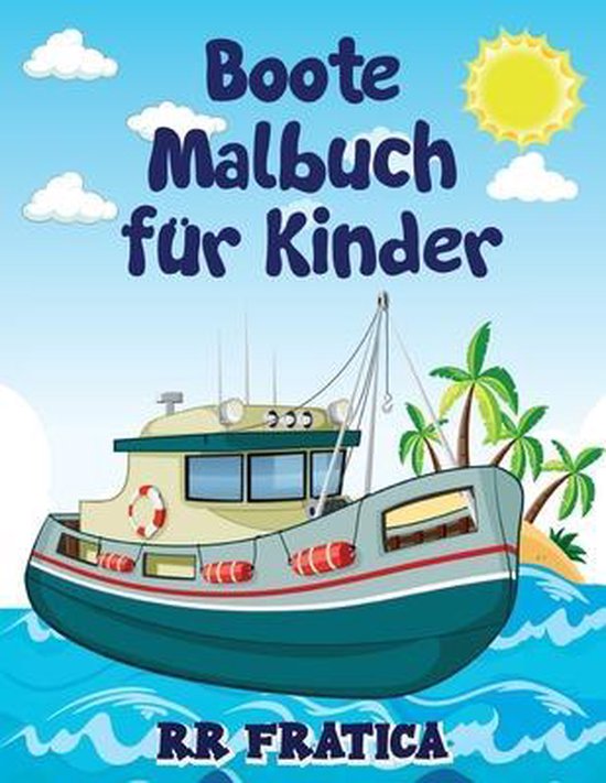 Boote Malbuch fr Kinder