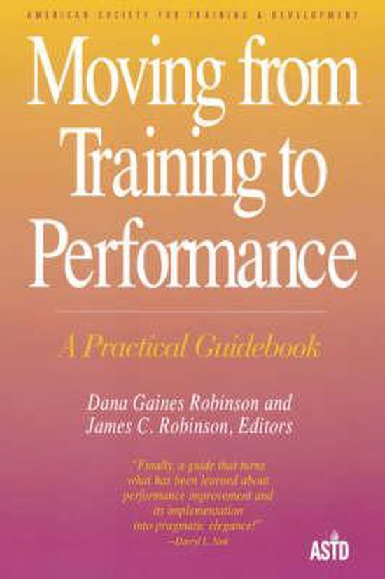 Moving From Training To Performance