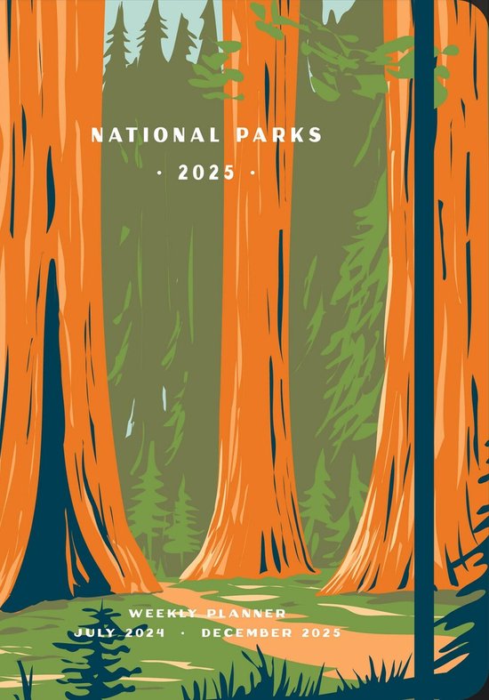 National Parks 2025 Weekly Planner