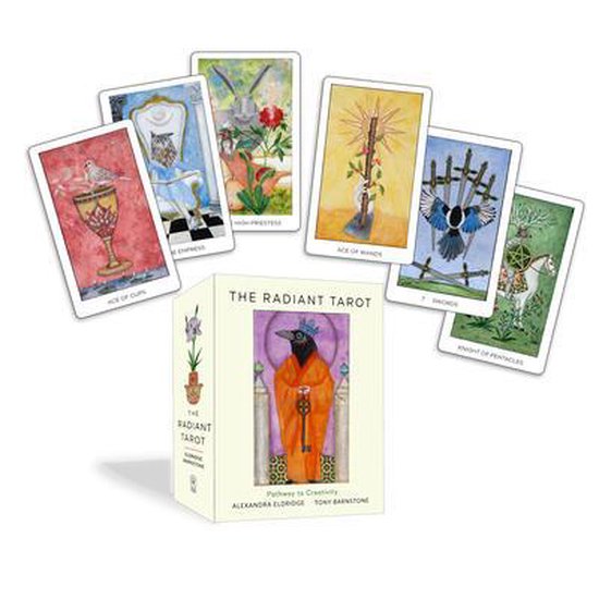 The Radiant Tarot: Pathway to Creativity (78 Cards, Full-Color Guide Book, Deluxe Keepsake Box)