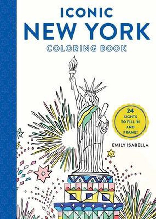 Iconic New York Coloring Book