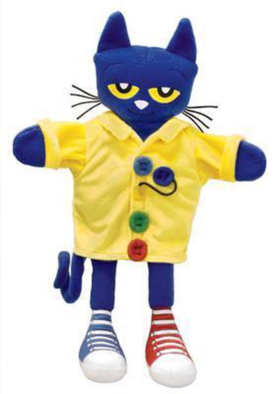 Pete the Cat and His Four Groovy Buttons 14.5  Puppet