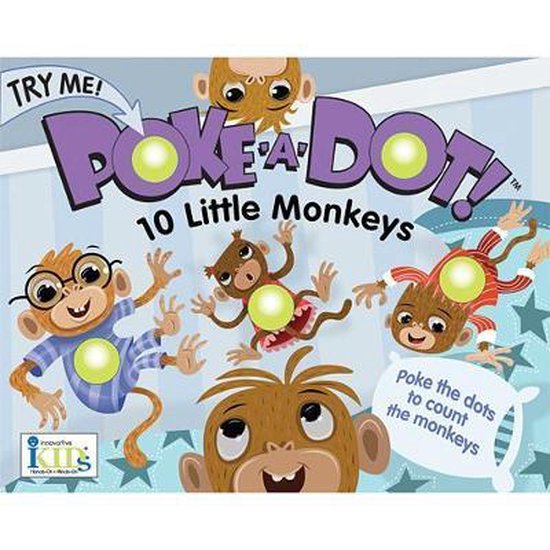 Poke-A-Dot! 10 Little Monkeys