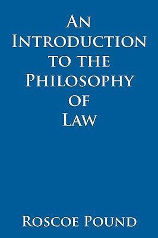 An Introduction to the Philosophy of Law