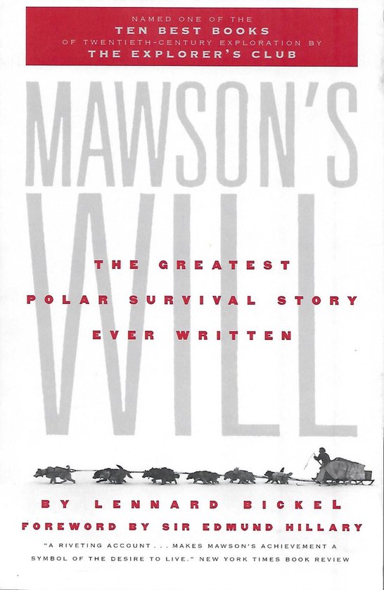 Mawson's Will