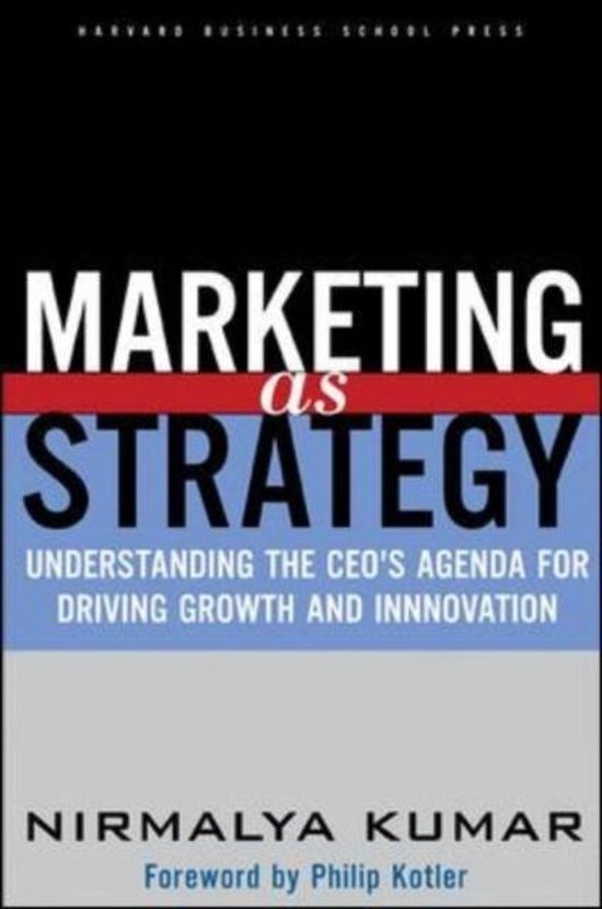 Marketing As Strategy