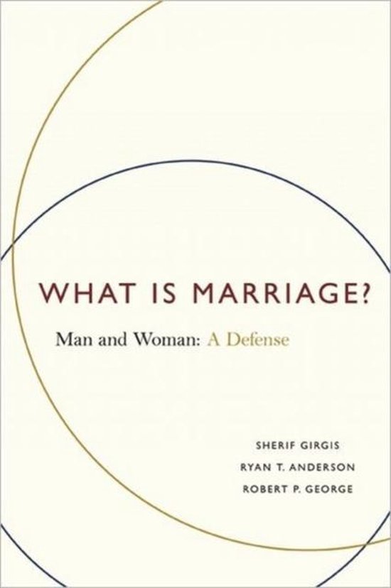 What Is Marriage?