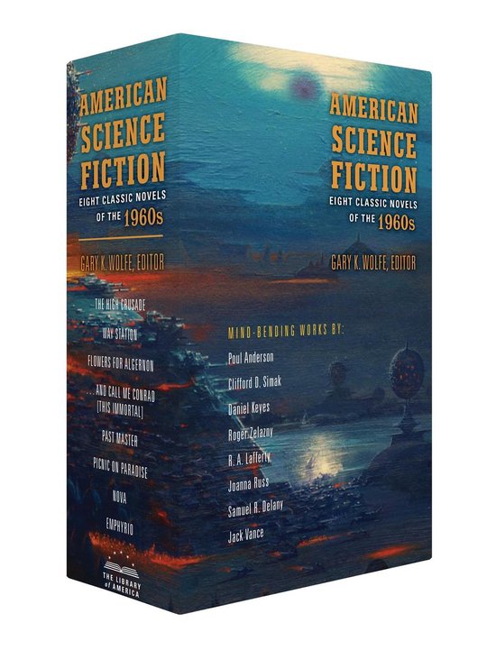 American Science Fiction: Eight Classic Novels of the 1960s 2c Box Set: The High Crusade / Way Station / Flowers for Algernon / ... and Call Me Conrad