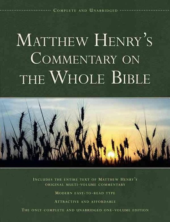 Matthew Henry's Commentary on the Whole Bible