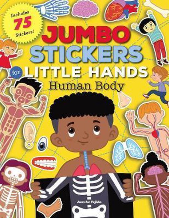 Jumbo Stickers for Little Hands- Jumbo Stickers for Little Hands: Human Body