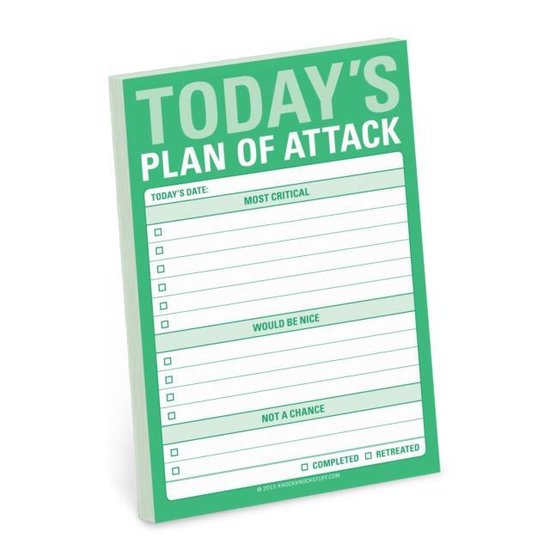 Plan of Attackgreat Big Sticky