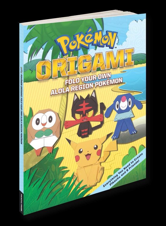 Pokémon Origami: Fold Your Own Alola Region Pokémon