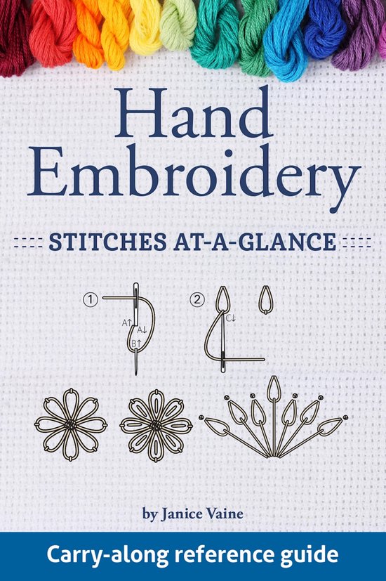 Hand Embroidery Stitches At-A-Glance