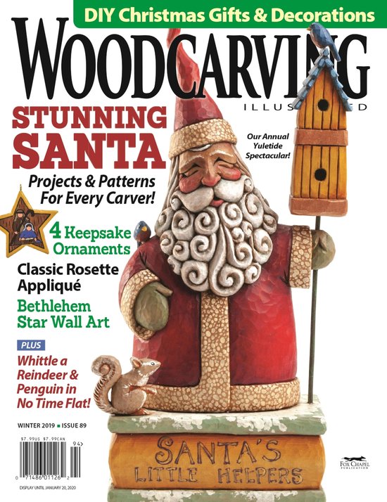 Woodcarving Illustrated Magazine 89 - Woodcarving Illustrated Issue 89 Winter 2019