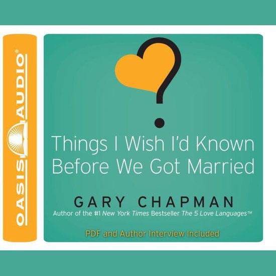 Things I Wish I'd Known Before We Got Married