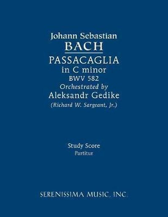 Passacaglia in C minor, BWV 582