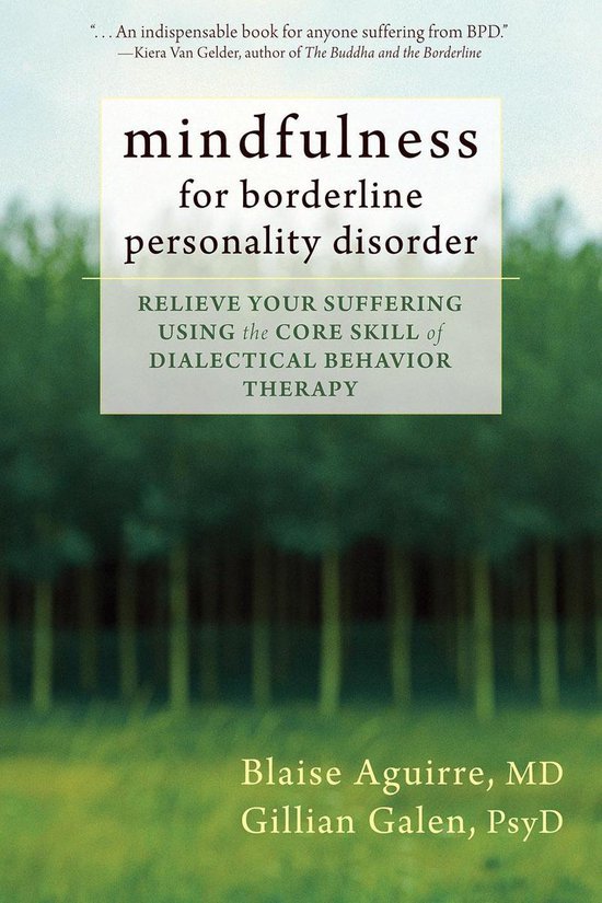 Mindfulness for Borderline Personality Disorder