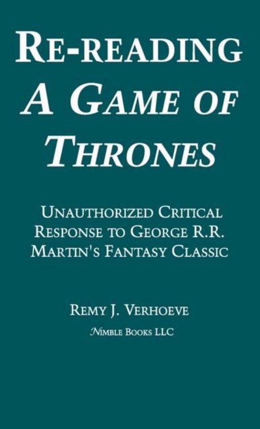 Re-Reading A Game of Thrones