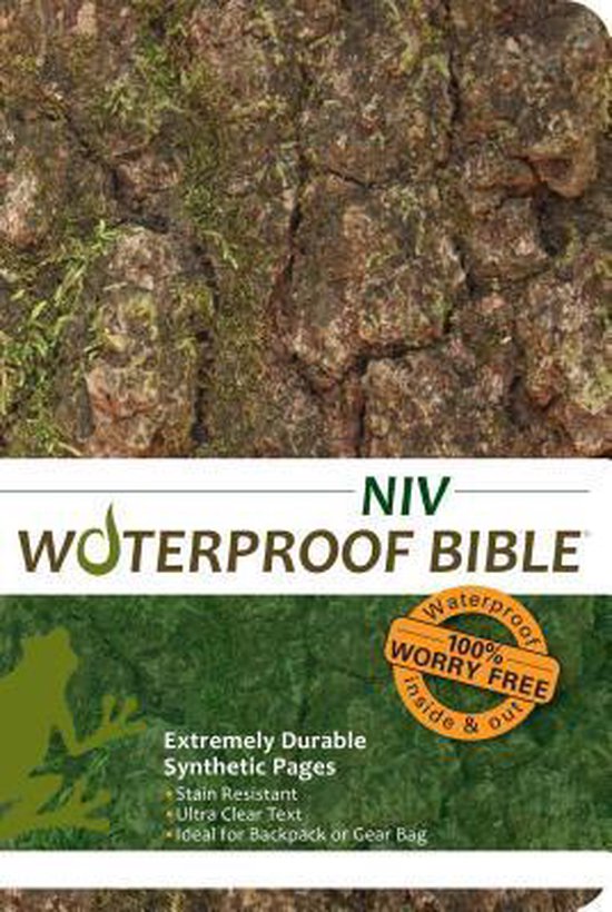 Waterproof Bible - Niv - Camouflage