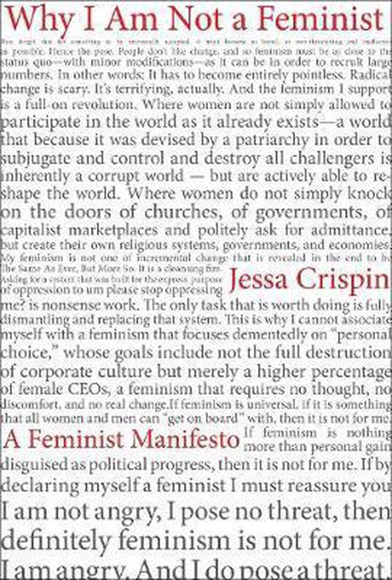 Why I Am Not a Feminist