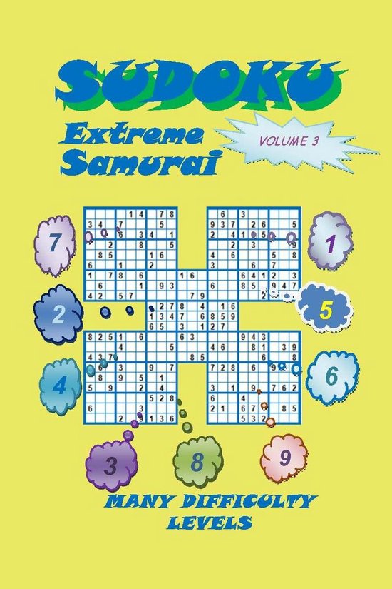 Sudoku Samurai Extreme, Volume 3