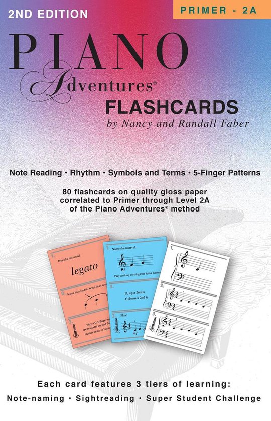 Piano Adventures Flashcards in-A-Box