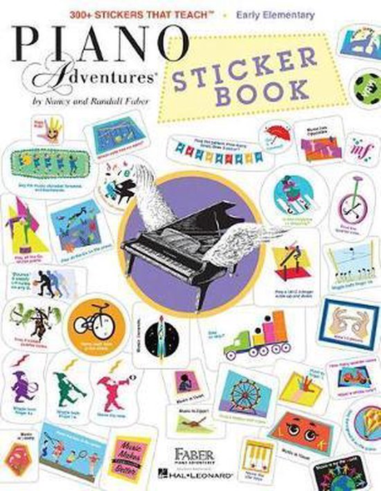 Piano Adventures Sticker Book