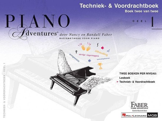 Piano Adventures: Techniek- & Voordrachtboek 1