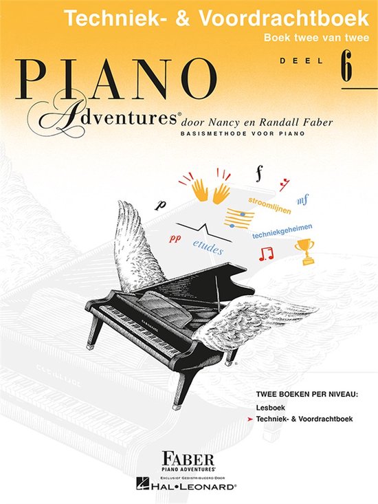 Piano Adventures Techniek & Voordrachtboek Deel 6