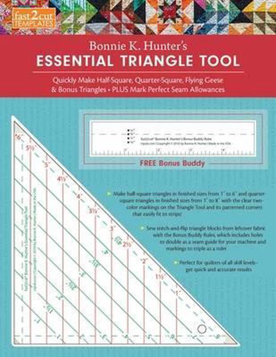 Fast2Cut (R) Bonnie K. Hunter's Essential Triangle Tool