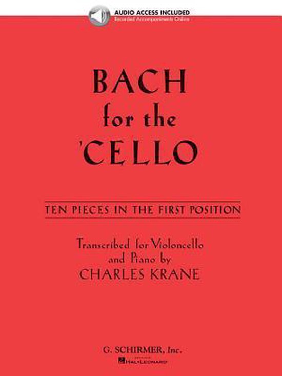 Bach For The Cello - 10 Easy Pieces