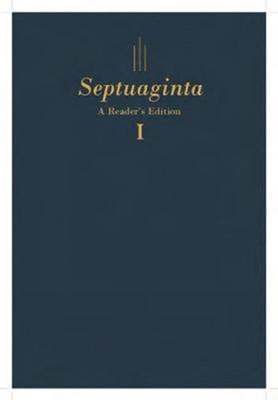 Septuaginta: A Reader's Edition Hardcover