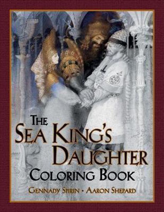 Skyhook Coloring Storybooks-The Sea King's Daughter Coloring Book