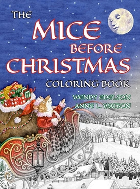 Skyhook Coloring Storybooks-The Mice Before Christmas Coloring Book