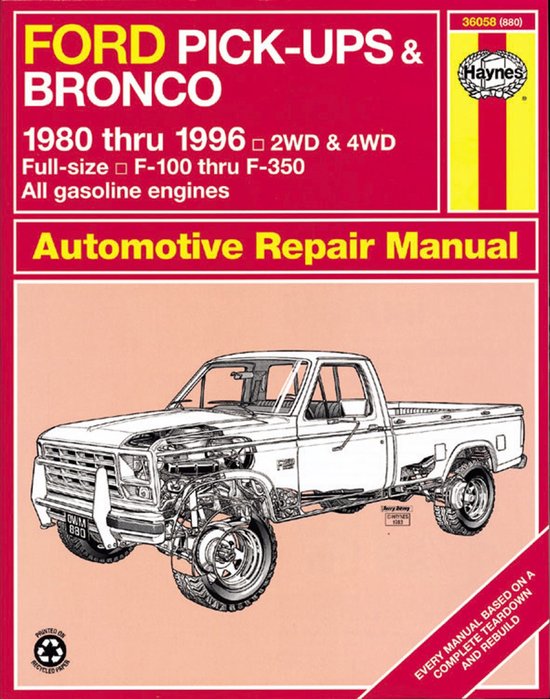 Ford Pick-Ups & Bronco