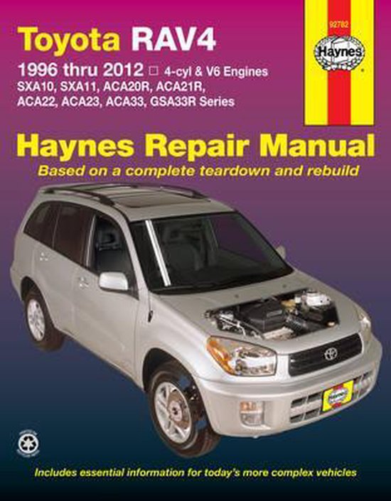 Toyota RAV4 (94-12) Haynes Repair Manual