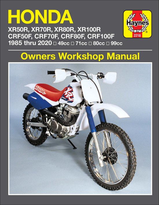 Honda XR50R, XR70R, XR80R, XR100R, CRF50F, CRF70F, CRF80F, CRF100F (85-20)