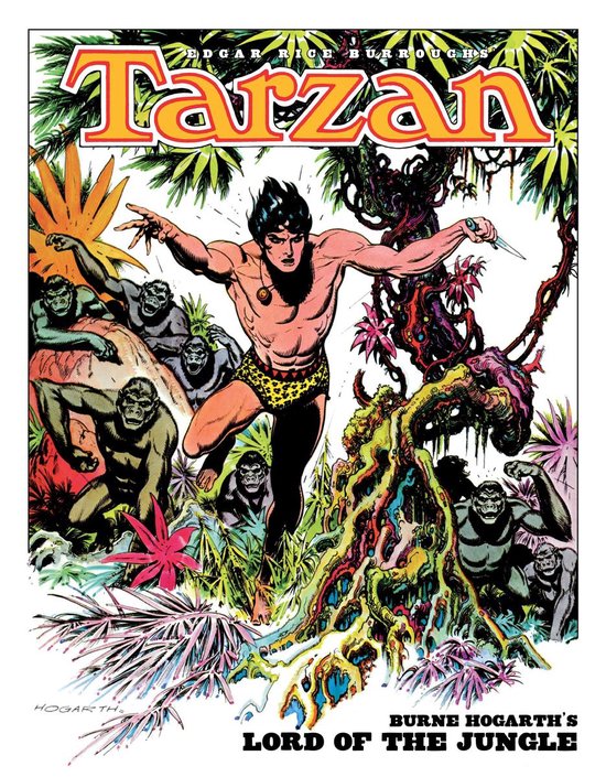 Edgar Rice Burroughs' - Edgar Rice Burroughs' Tarzan: Burne Hogarth's Lord of the Jungle