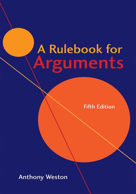 A Rulebook for Arguments