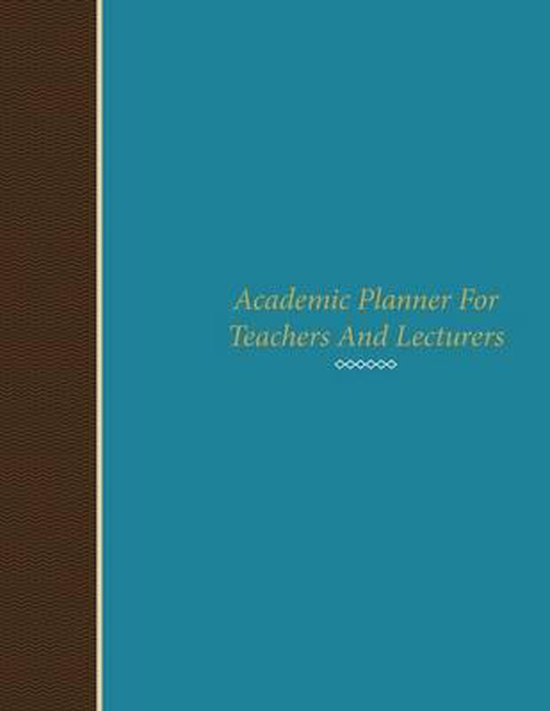 Academic Planner for Teachers and Lecturers