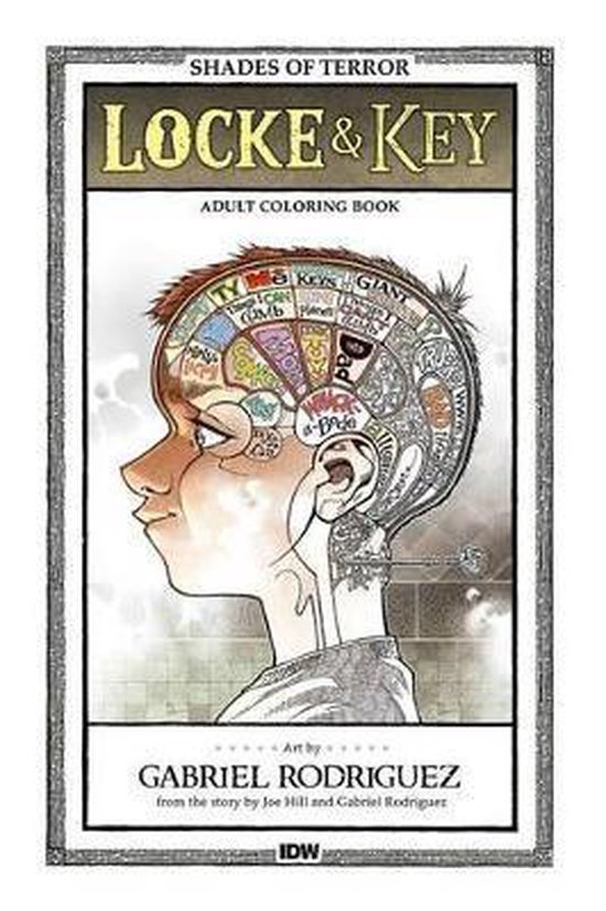 Locke & Key Shades of Terror Coloring