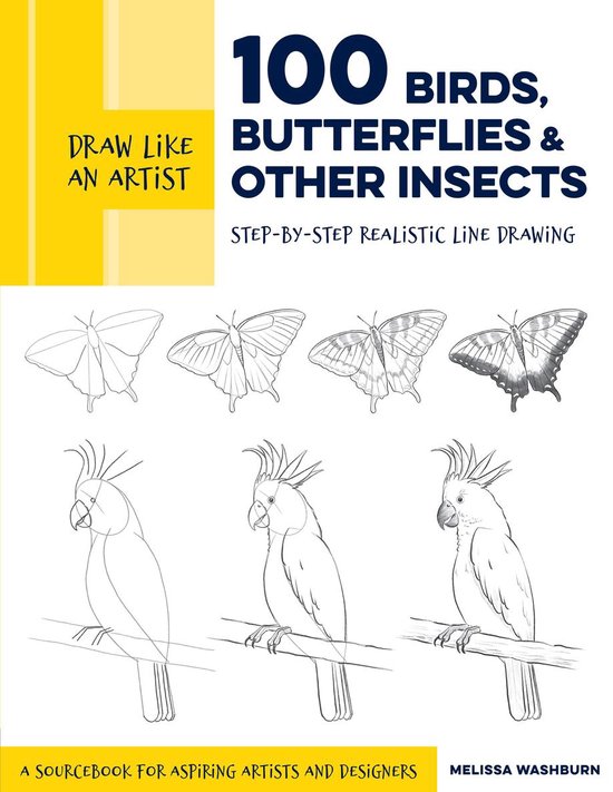 Draw Like an Artist - Draw Like an Artist: 100 Birds, Butterflies, and Other Insects